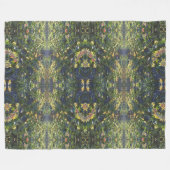 Boterbloem Droombeeld Diffractie Fleece Deken (Voorkant (Horizontaal))