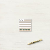 Boterbloem Geel | Gelinieerd | Potted Succulenten  Post-it® Notes (Op bureau)