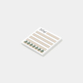 Boterbloem Geel | Gelinieerd | Potted Succulenten  Post-it® Notes (Schuin)