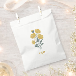 Boterbloem Gele Moderne Bloemen Bruiloft Bedankzakje