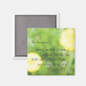 boterbloem magneet (Voorkant / Achterkant)