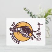 Boterbloem opzadelen kaart (Staand voorkant)