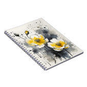 Boterbloem - Waterverf bloemen Notitieboek (Rechterzijde)