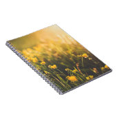 Boterbloem Zonsondergang Notitieboek (Rechterzijde)