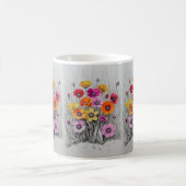 Boterbloemen in Technicolor Koffiemok (Center)