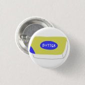 Boterblok Bakenthousiast Cadeau Ronde Button 3,2 Cm (Voorkant /achterkant)