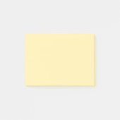 Botercreme effen kleur post-it® notes (Voorkant)