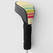 Botercreme Fluisterend Over Strepen met Naam Golfheadcover (Schuin)