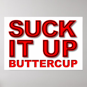 Botercup Funny Poster
