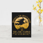 Botercup, je hebt net mijn heks geflikt. kaart (Gele Bloem)