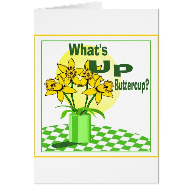 Botercup omhoog (Voorkant)