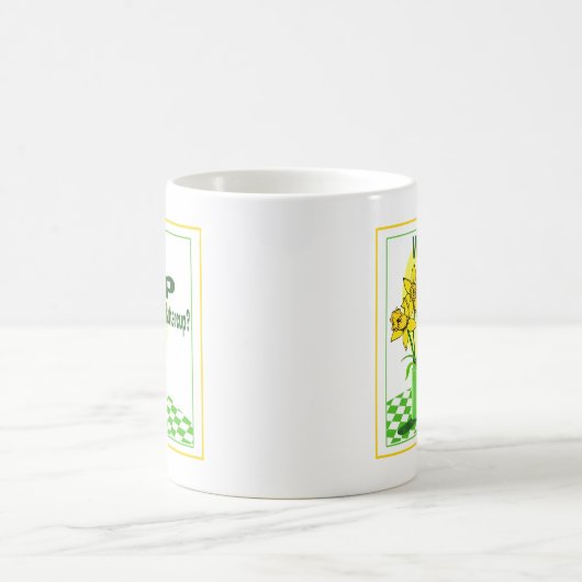 Botercup omhoog koffiemok (Center)