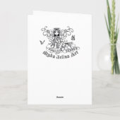 Botercup Snoep Cup Cake Faircard Kaart (Achterkant)