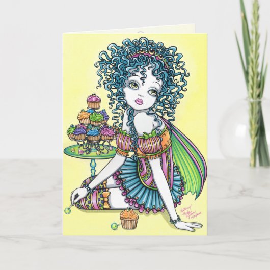Botercup Snoep Cup Cake Faircard Kaart (Voorkant)