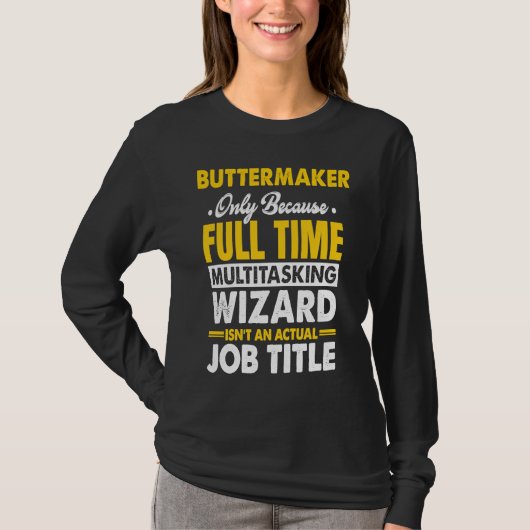 Boterfabrikant Biedt Boterfabrikant T-shirt (Voorkant)