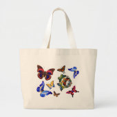 Boterflies Grote Tote Bag (Voorkant)
