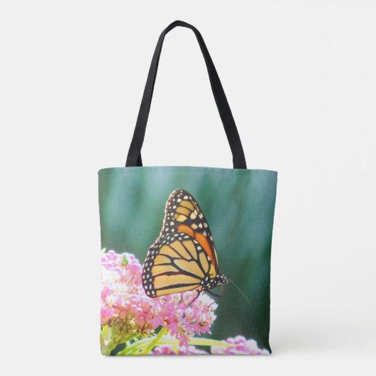 Boterfly Beauty Printen Canvas tas (Achterkant)