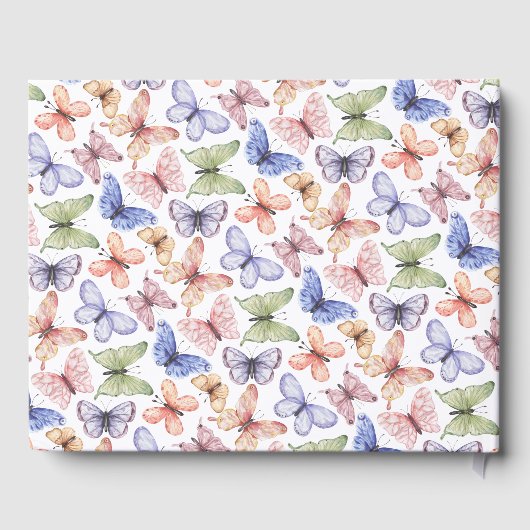 Boterfly Birthday Gastenboek (Achterkant)