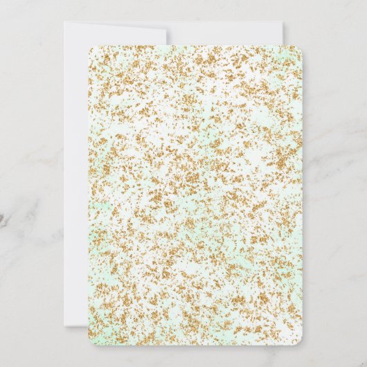 Boterfly Birthday Invitation Kaart (Achterkant)