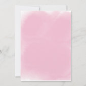 Boterfly Birthday Invitation Kaart (Achterkant)