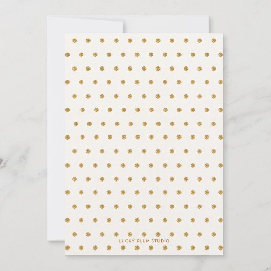 Boterfly Birthday Invitation Kaart (Achterkant)