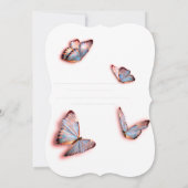 Boterfly Birthday Kaart (Achterkant)