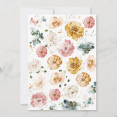 Boterfly Birthday Kaart (Achterkant)