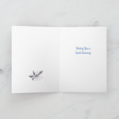 Boterfly Birthday Kaart (Binnen)
