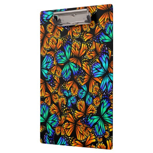 Boterfly Blue Oranje Hive | Klembord voor vlinder (Links)