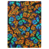 Boterfly Blue Oranje Hive | Klembord voor vlinder (Achterkant)