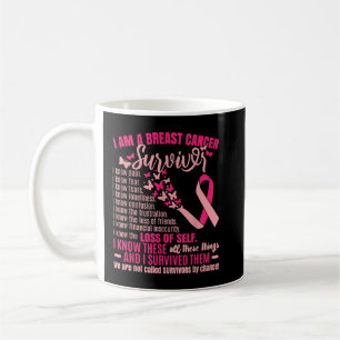 Boterfly Breast Cancer Survivor Awareness Koffiemok