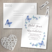 Boterfly Bridal Shower Invitation Briefkaart