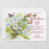 Boterfly Bridal Shower Invitation Kaart (Voorkant)