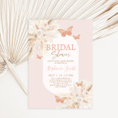 Boterfly Bridal Shower Invitation Kaart