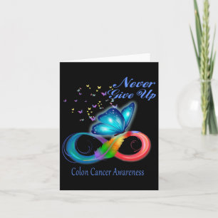 Boterfly Colon Cancer Awareness Kaart