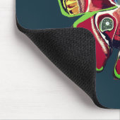 Boterfly Colorful Art Muismat (Hoek)