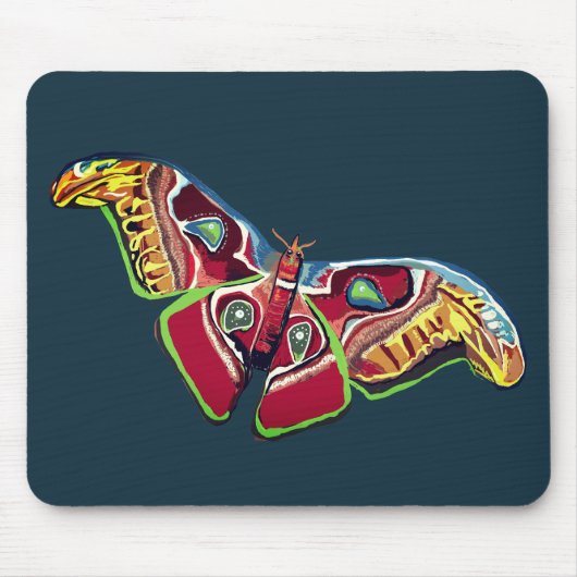 Boterfly Colorful Art Muismat (Voorkant)