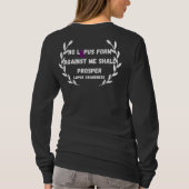 Boterfly Design Lupus Awareness T-Shirt (Achterkant)