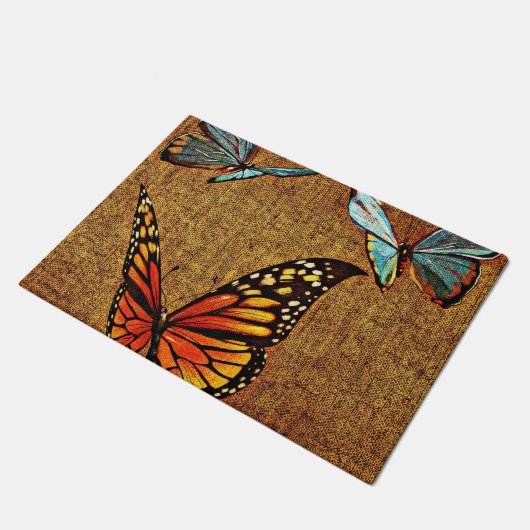 Boterfly Doormat Deurmat (Schuin)