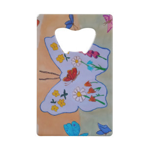 Boterfly Dreaming Bottle Open Creditkaart Flessenopener