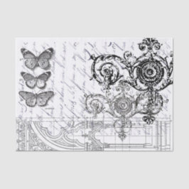 Boterfly Ephemera Tissuepapier