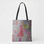 Boterfly Fairy Canvas tas (Voorkant)