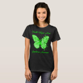 Boterfly Faith Hope Love Lymphoma Awareness T-shirt (Voorkant volledig)