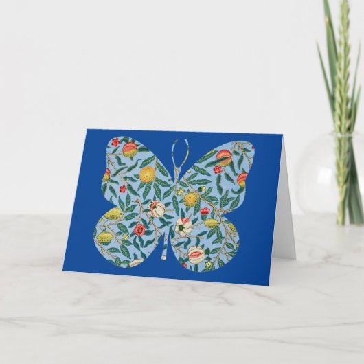 Boterfly Floral Art Kaart Series 13 (Voorkant)