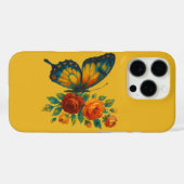 Boterfly Floral Case-Mate iPhone Case (Achterkant (horizontaal))