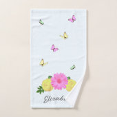 Boterfly Floral Handdoek (Handdoek)