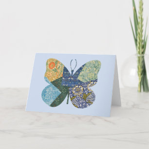 Boterfly  Floral Kaart Series 1