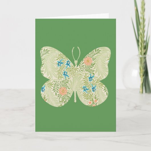 Boterfly Floral Kaart Series 6 (Voorkant)