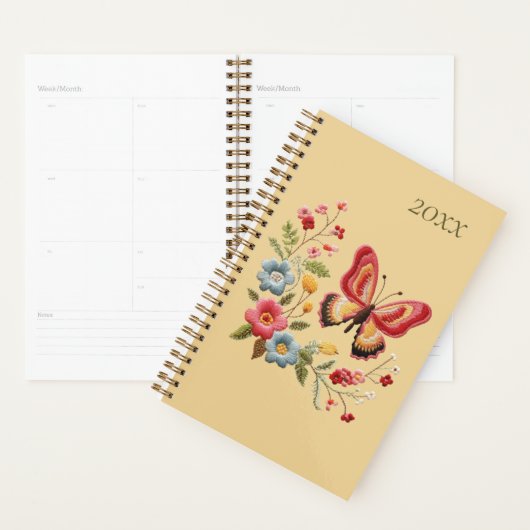 Boterfly Floral Planner (Display)