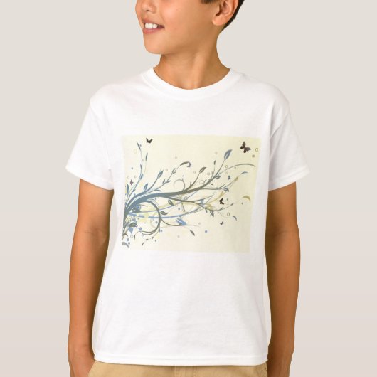 Boterfly Floral T-shirt (Voorkant)